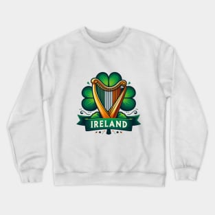 Irish Harp Crewneck Sweatshirt